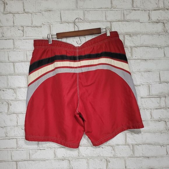 Speedo red swim trunks - Picture 8 of 12